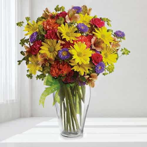 18 Floral Bouquet for Birthday by Designer Choice