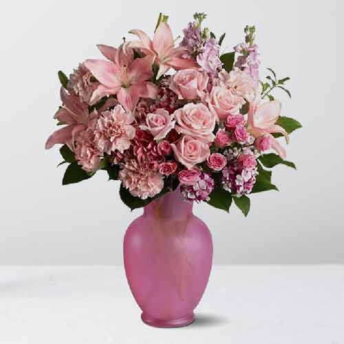 Magnificent Pink Flowers Bouquet