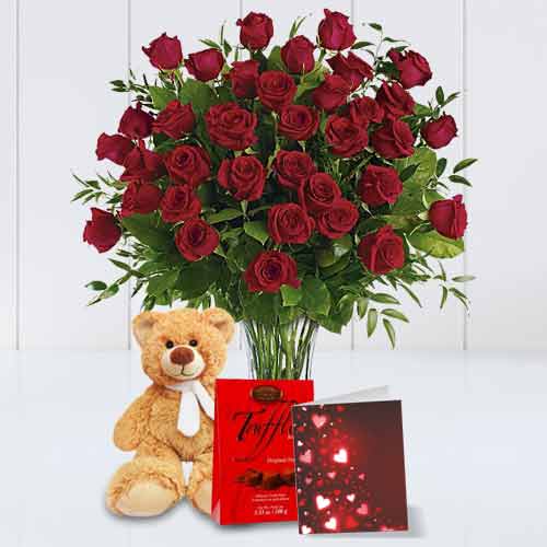 36 Red Rose Combo Gifts