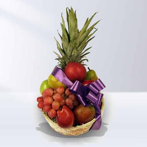 Juicy Seasonal Fresh Fruit Basket